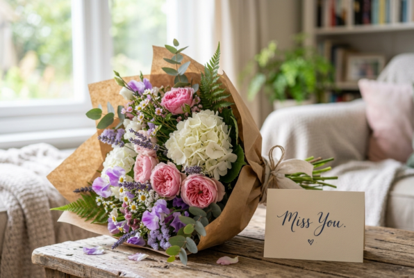 Best Miss You Flowers & Flower Delivery Amman | Red Roses Flower