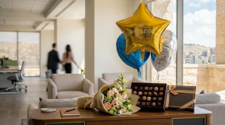 Best Flowers to Send for a New Job or Promotion in Amman